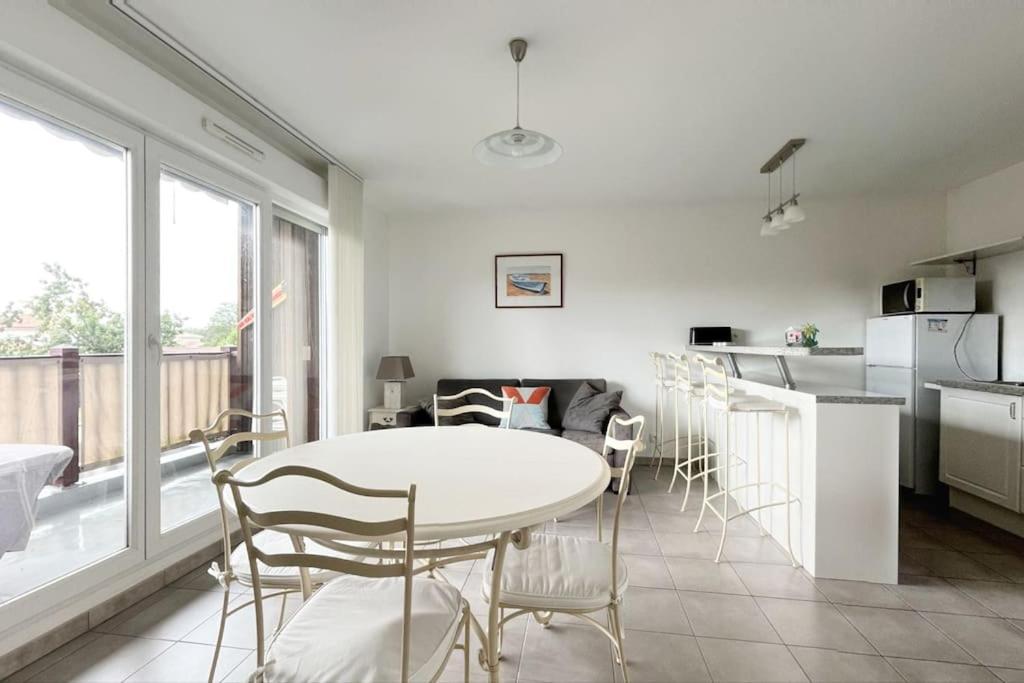 T2 4 Couchages A 2 Pas Du Bassin Appartement Gujan-Mestras Buitenkant foto